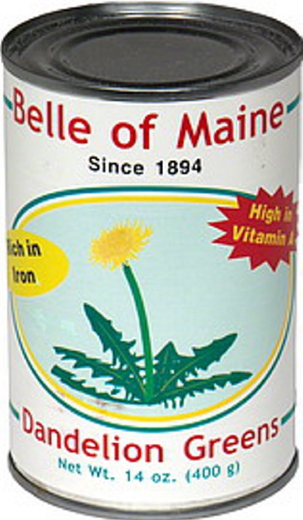 W.S. Wells and Son canned greens under the Belle of Maine label.