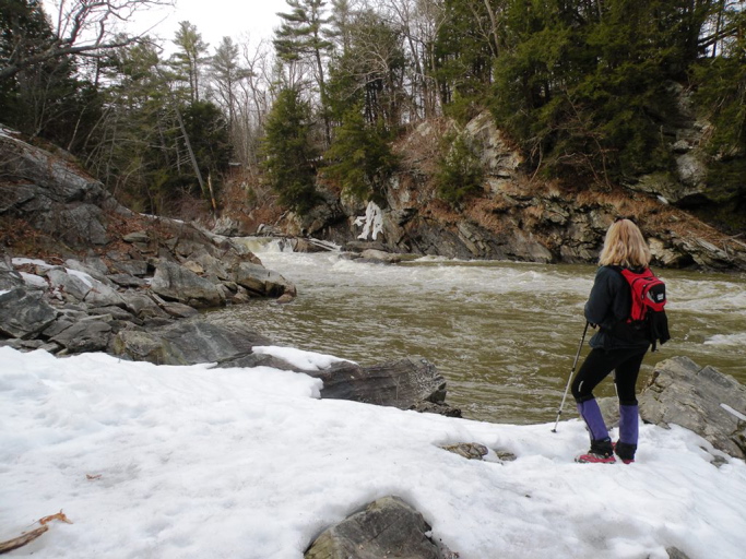 Portland Trails has made possible a 10-mile hike that ends at the Presumpscot River Falls, next to the free-flowing Presumpscot River. It’s a delight to remain in the city and still take part in some of the beauties of nature.