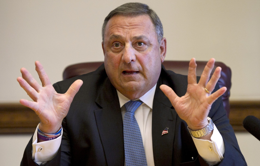 In vetoing the $30 million supplemental budget, Gov. LePage rejected an entire concept of how government should work.