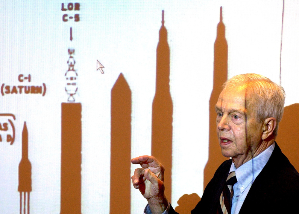 John C. Houbolt, an engineer whose contributions to the U.S. space program were crucial to NASA’s successful moon landing in 1969, died Tuesday. He was 95. Houbolt’s family confirmed his death at a Scarborough nursing home of complications from Parkinson’s disease.