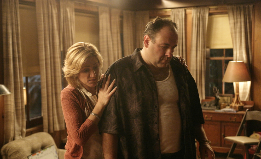 Edie Falco and James Gandolfini star in the hit HBO series “The Sopranos.” The companies did not say how long consumers can count on getting HBO through Amazon Prime.