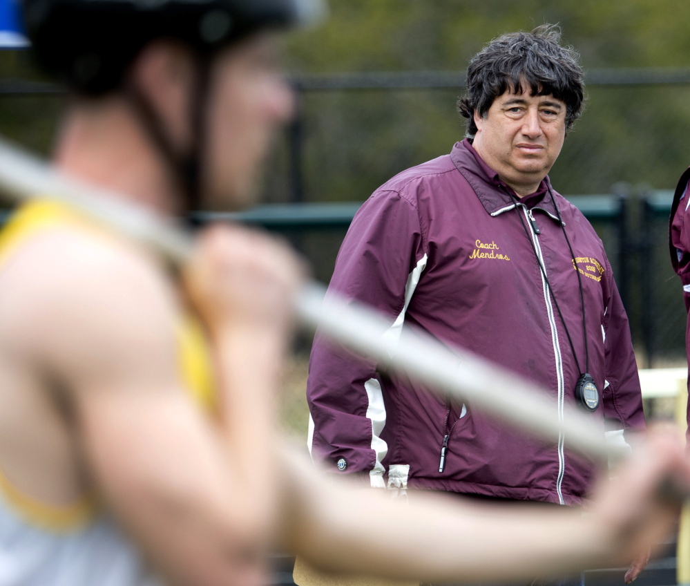 George Mendros, the longtime track coach at Thornton Academy, said the 1990 all-class meet had a low number of entries and a small crowd in Orono, and a renewal would be tough to fit into a crowded schedule.