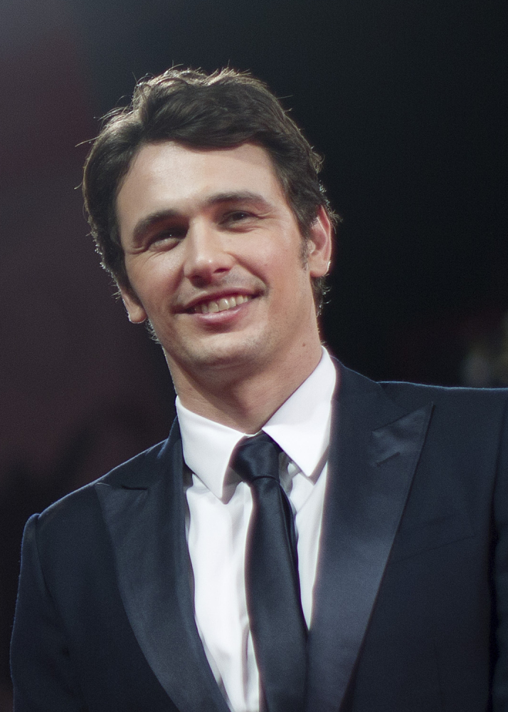 Actor James Franco is shown at the Venice Film Festival in 2013.