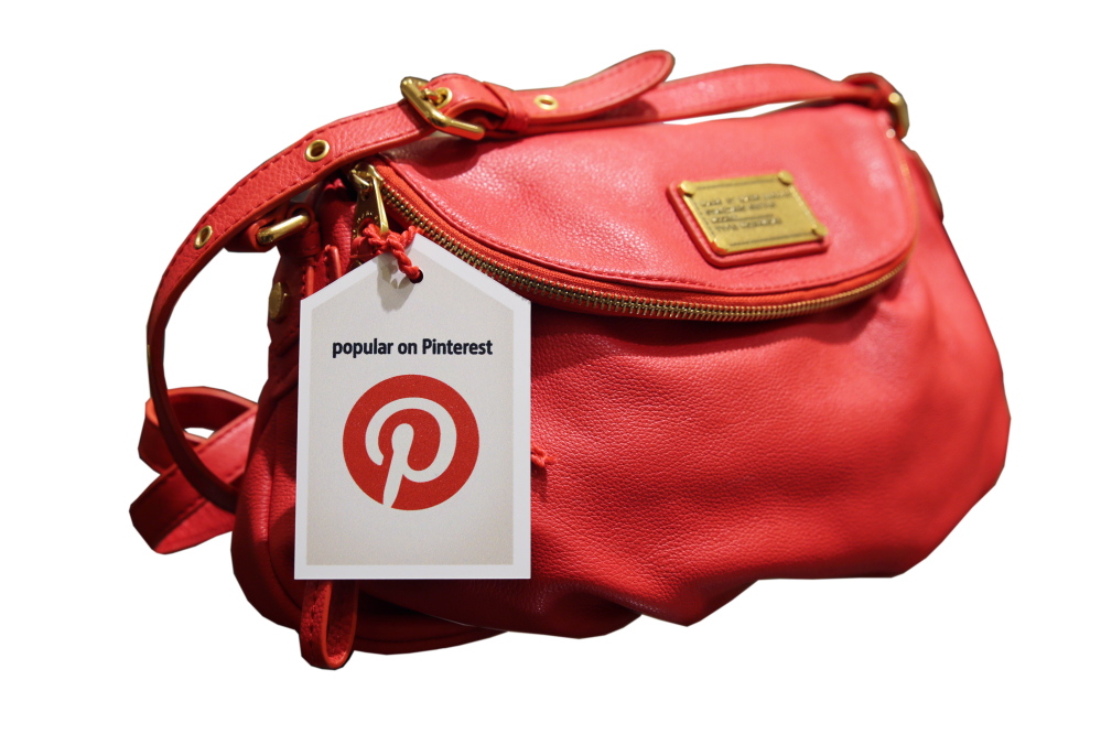 Nordstrom hangs a tag on a handbag made popular on Pinterest, a social-media site that some big retailers rely on to drive customers their way.