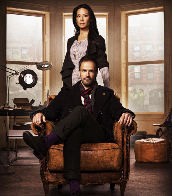 Lucy Liu and the recovering Johnny Lee Miller of ‘Elementary.’