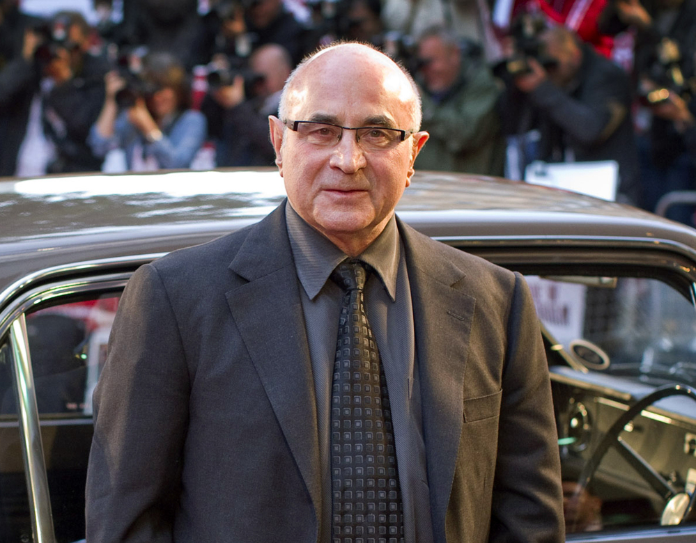 Actor Bob Hoskins arrives in 2010 for the world premiere of “Made in Dagenham” in London. In 2012 he announced that he had been diagnosed with Parkinson’s disease and was retiring from acting.