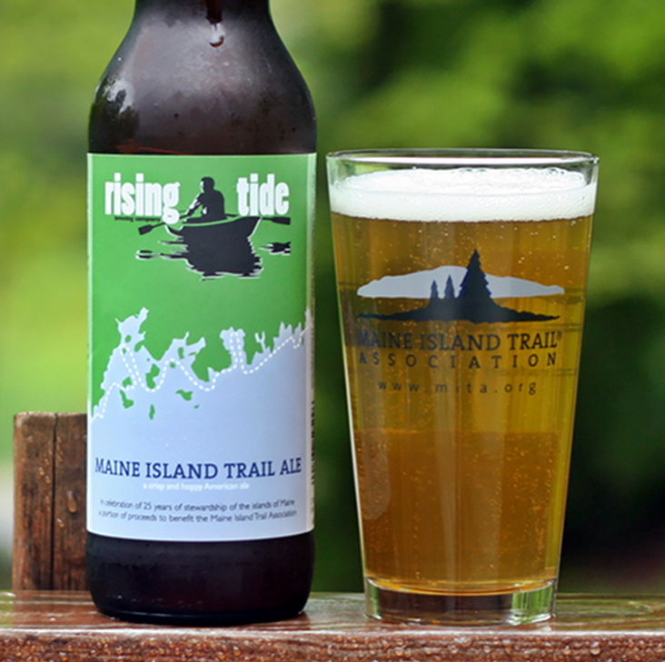 Rising Tide's Maine Island Trail Ale will soon be available in cans.