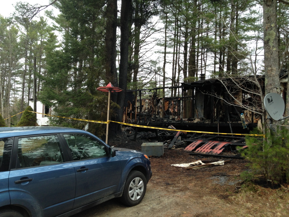 MONMOUTH ARSON: Investigators say a fire in the West Village Trailer Park was intentionally set.
