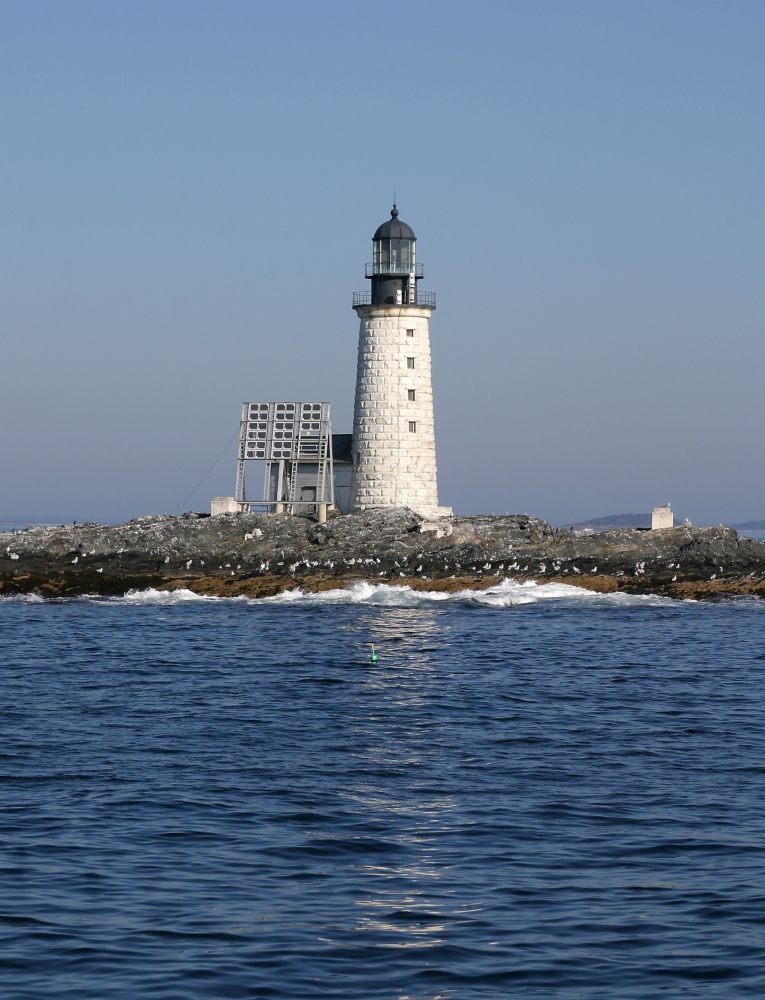 Halfway Rock Light Station off Harpswell dates back to 1871.
