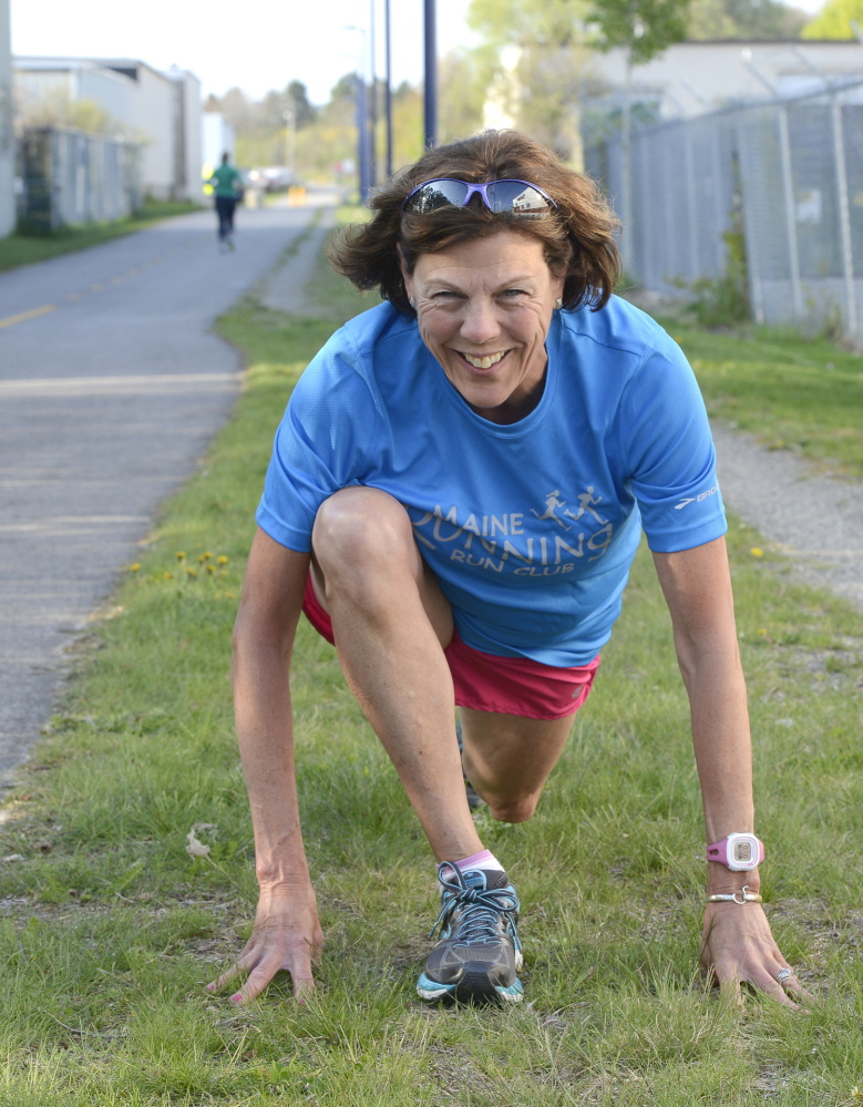Diane Bell completed her second marathon last Sunday, running the Maine Coast Marathon in 4:59:36.