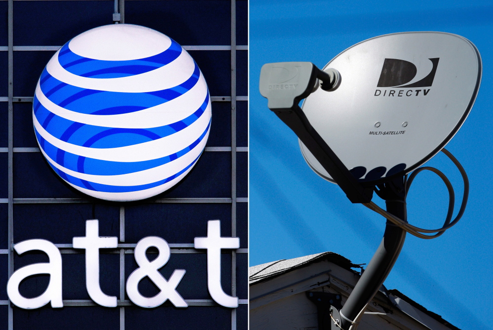 A merger of AT&T and DirecTV could counterbalance the merger of Time Warner and Comcast.