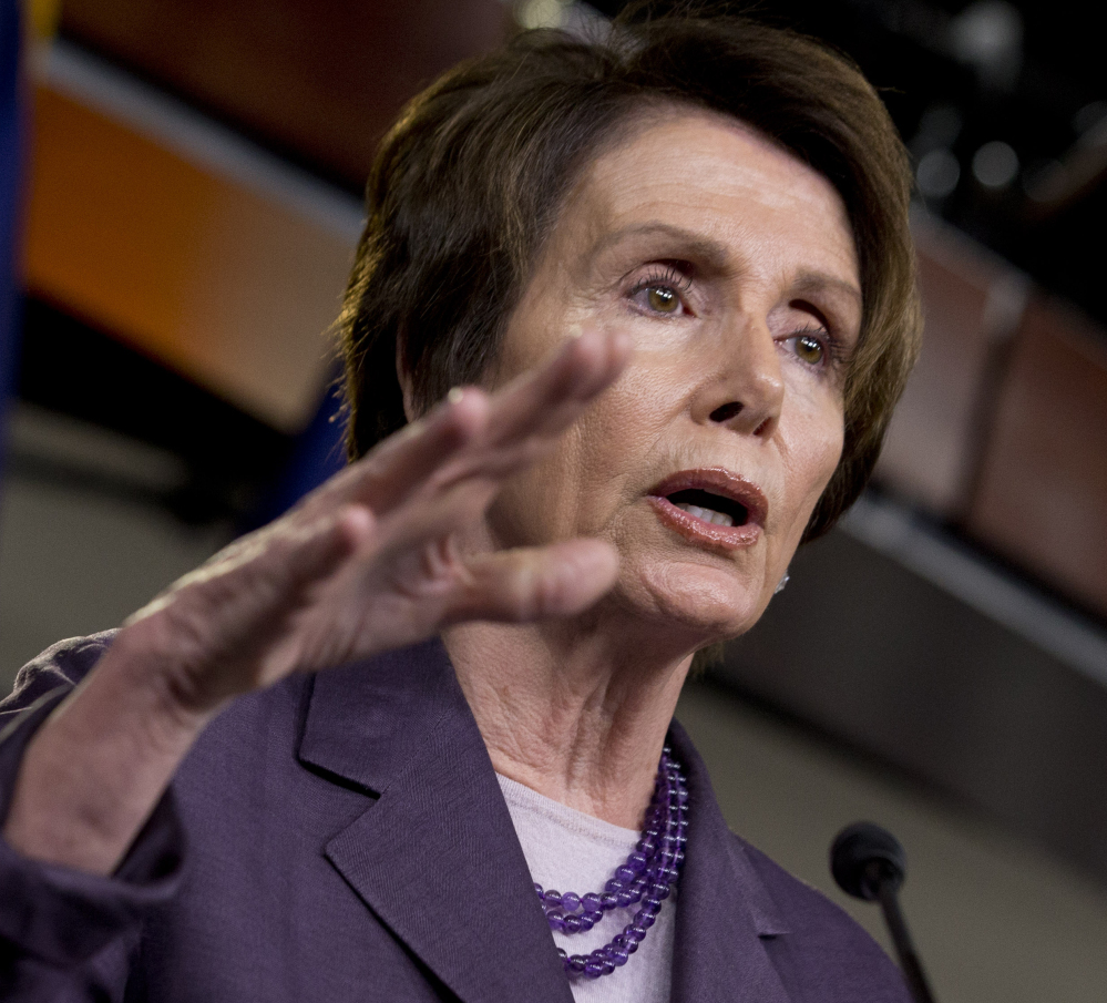 House Minority Leader Nancy Pelosi will appoint the full complement of five Democrats on the 12-member panel.
