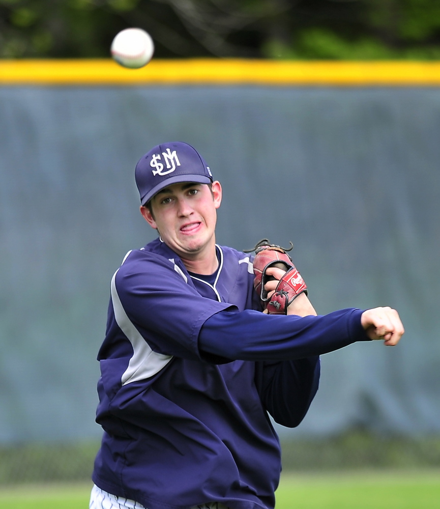 Relief pitcher Andrew Richards, who has a resilient right arm and a quirky humor, should play a key role for the University of Southern Maine in the NCAA Division III championships.
