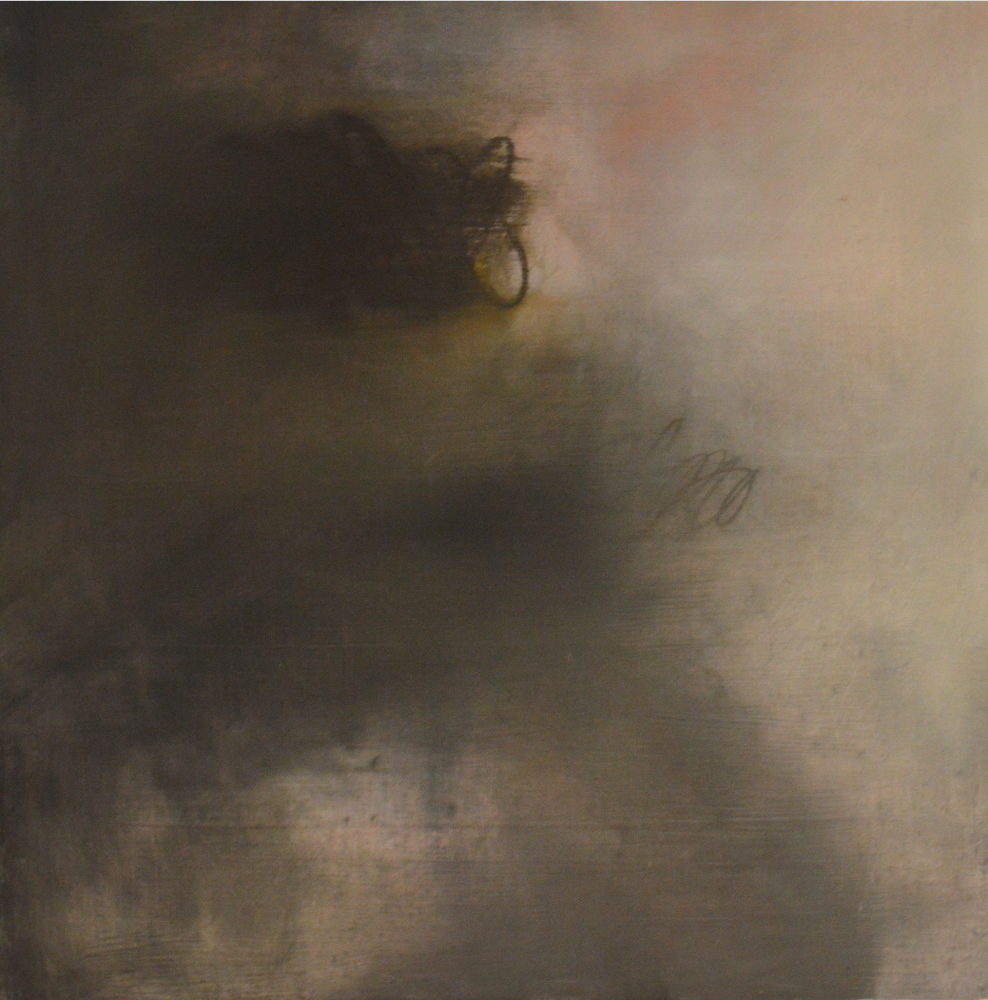 One of Michel Droge’s four atmospheric abstractions