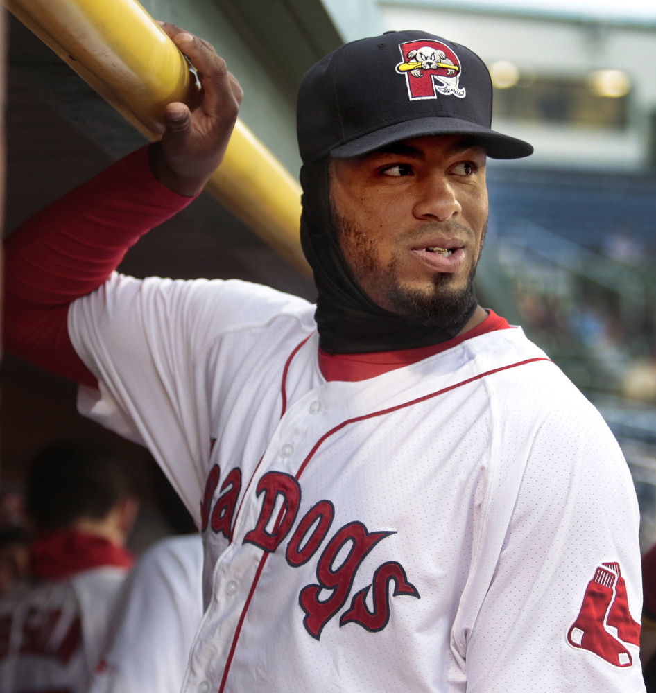 Outfielder Henry Ramos of the Portland Sea Dogs has learned that good day, bad day doesn’t matter, that things will go better if he doesn’t get too high or too low emotionally.