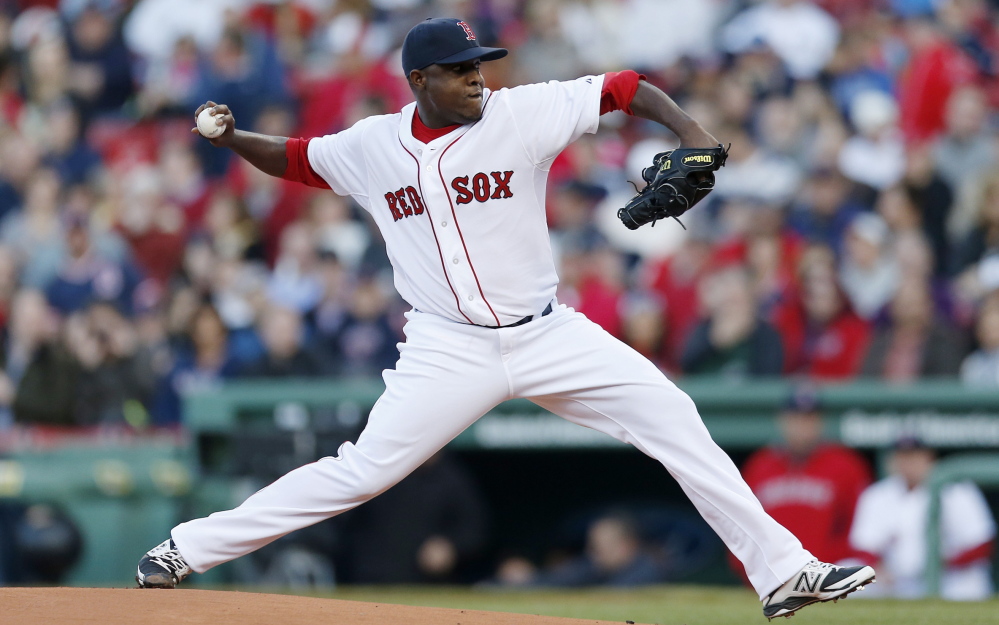 Rubby De La Rosa, making his first big league start in about three years, didnât allow a run in seven innings for Boston against Tampa Bay. The Associated Press