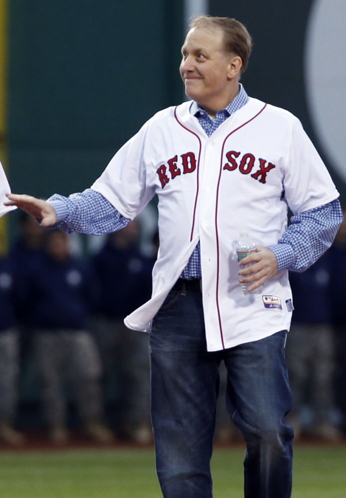 Curt Schilling, with no trace of blood on his socks, made a welcome return, 10 years after his courageous performances. The Associated Press