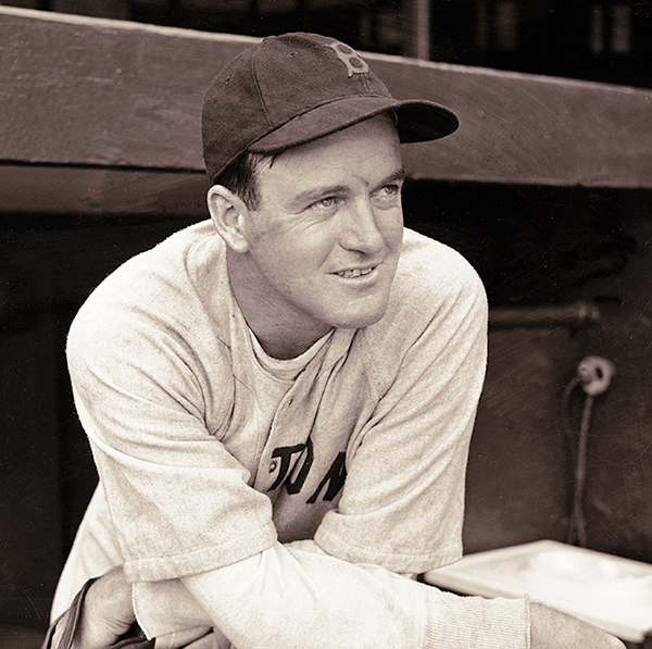 Manager Joe Cronin of the Boston Red Sox is shown at Yankee Stadium on May 3, 1938.