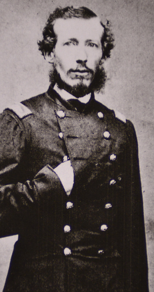 Col. Sabine Emery led the 9th Maine in the charge on Fort Wagner in South Carolina.