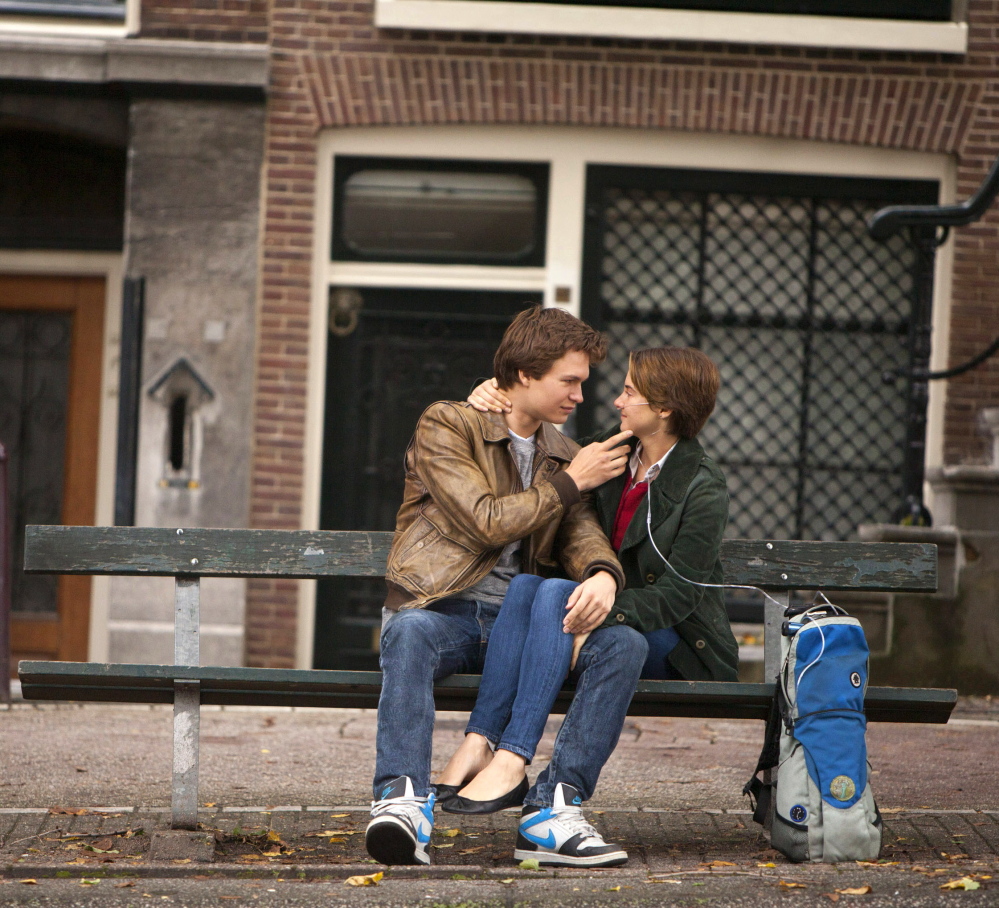Ansel Elgort and Shailene Woodley star in “The Fault in Our Stars.” 20th Century Fox 