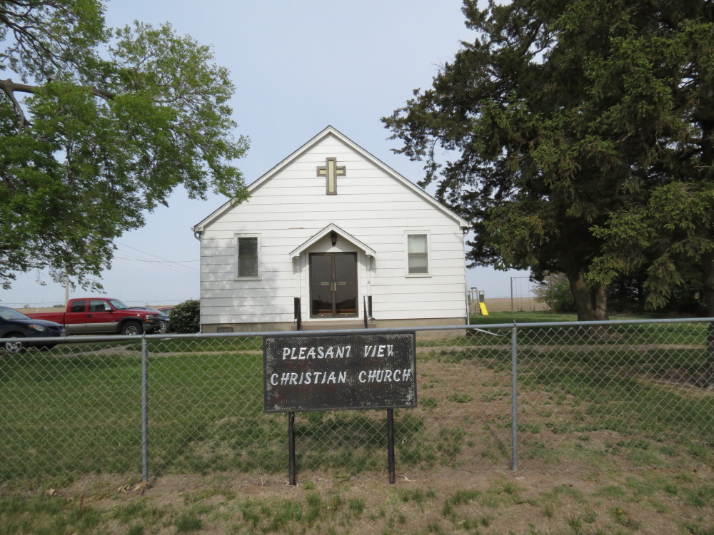 Pleasant View Christian Church in Ash Grove Township near Wilcox, Neb. The Associated Press