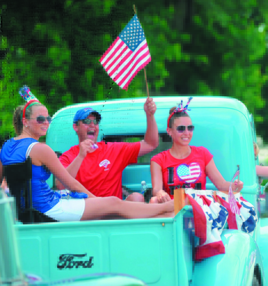 Participants during last year's Winslow Family 4th of July Celebration parade. Michael G. Seamans / Staff Photographer