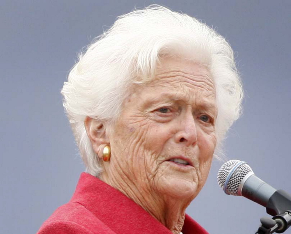 The Associated Press Former first lady Barbara Bush is having a private dinner with family members in Kennebunkport, where the family has a summer home. She is celebrating her 89th birthday on Sunday.