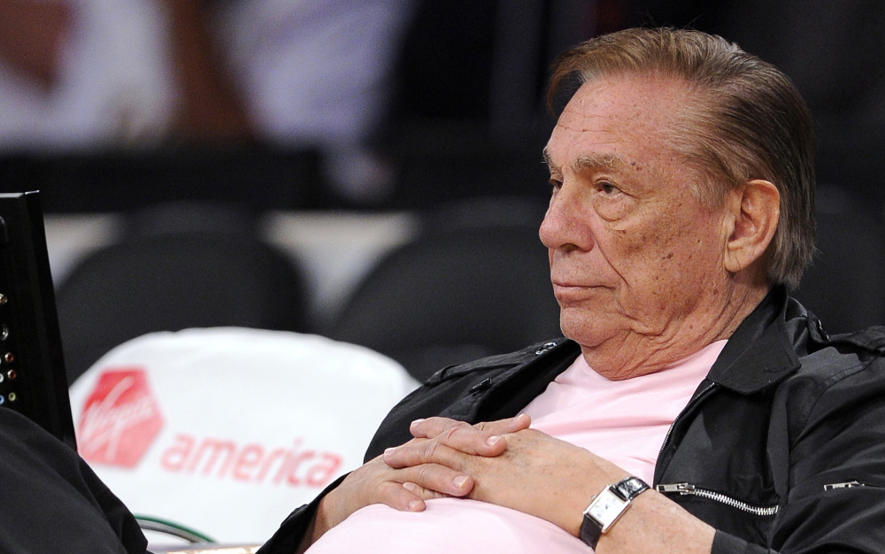 In this Oct. 17, 2010 file photo, Los Angeles Clippers team owner Donald Sterling watches his team play in Los Angeles. The Associated Press 