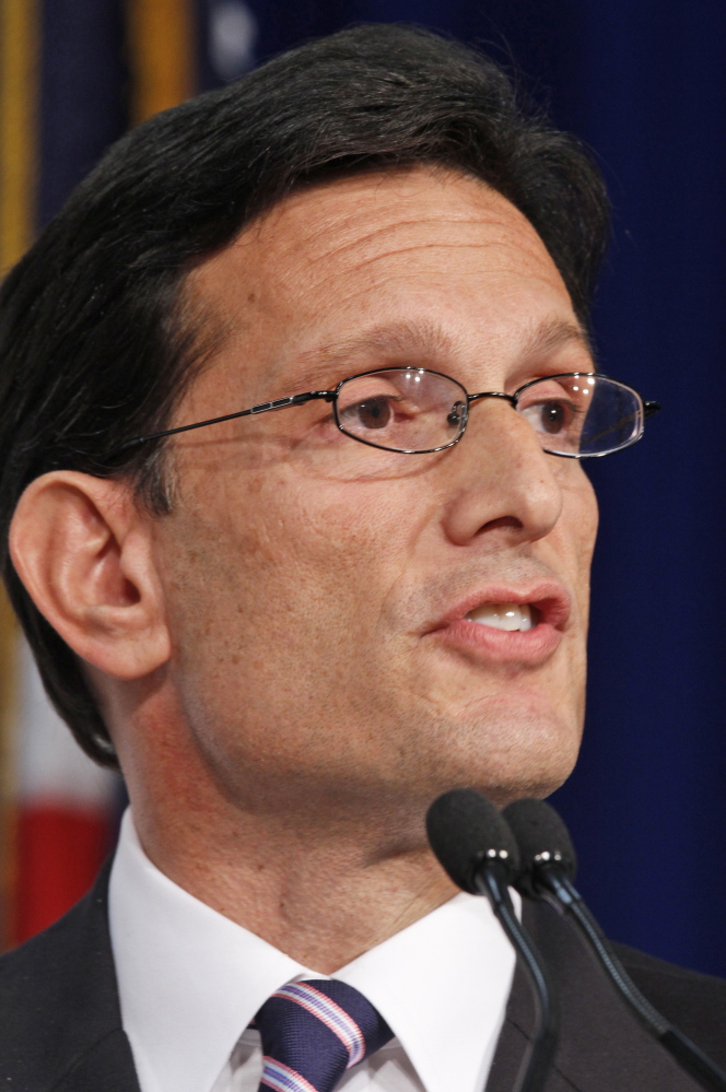2012 Associated Press File Photo House Majority Leader Eric Cantor of Virginia lost the Republican primary Tuesday.