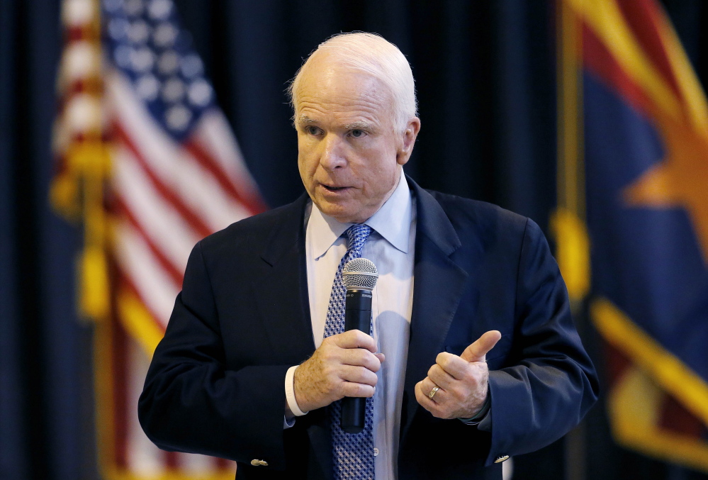 “Make no mistake: This is an emergency,” was Sen. John McCain’s admonition Wednesday to colleagues who argued against a $35 billion proposal to help vets get medical care.