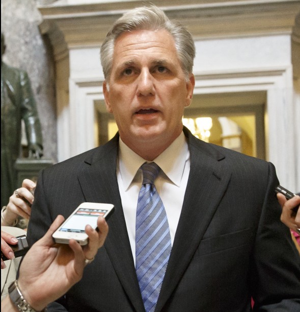House Majority Whip Kevin McCarthy, R-Calif., is on course to become the next majority leader. He speaks fluently in private or in small groups. But in front of a crowd, his words come out as if they have been translated by Google from a foreign language. 