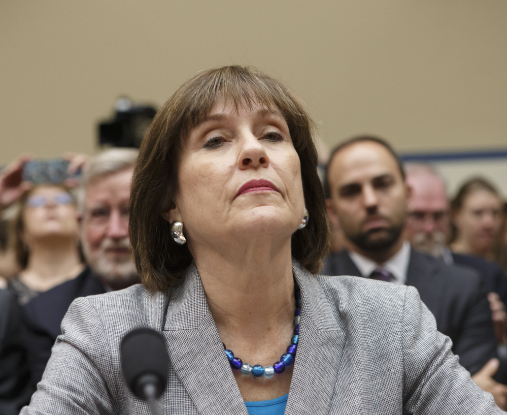 Internal Revenue Service official Lois Lerner appears on Capitol Hill in Washington on May 22, 2013.