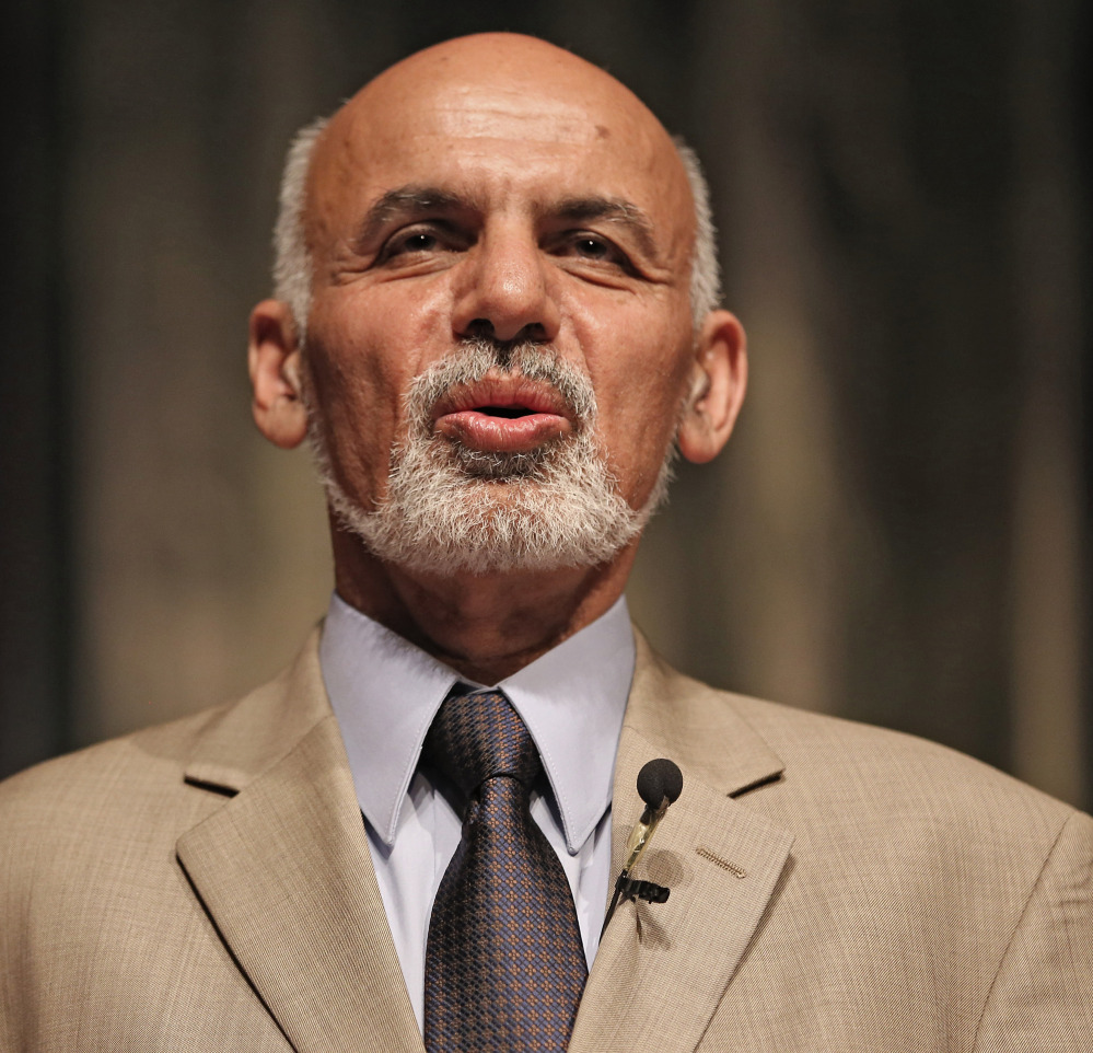 Afghanistan’s presidential candidates are Abdullah Abdullah, at left, and Ashraf Ghani, above.