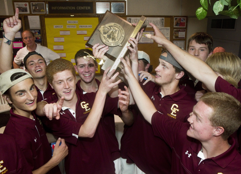 There’s such a boys’ tennis legacy at Cape Elizabeth and this year’s team added to it Saturday with a 5-0 win over Camden Hills in the Class B state final, capping a 14-2 season with the only losses to Class A Falmouth. 
