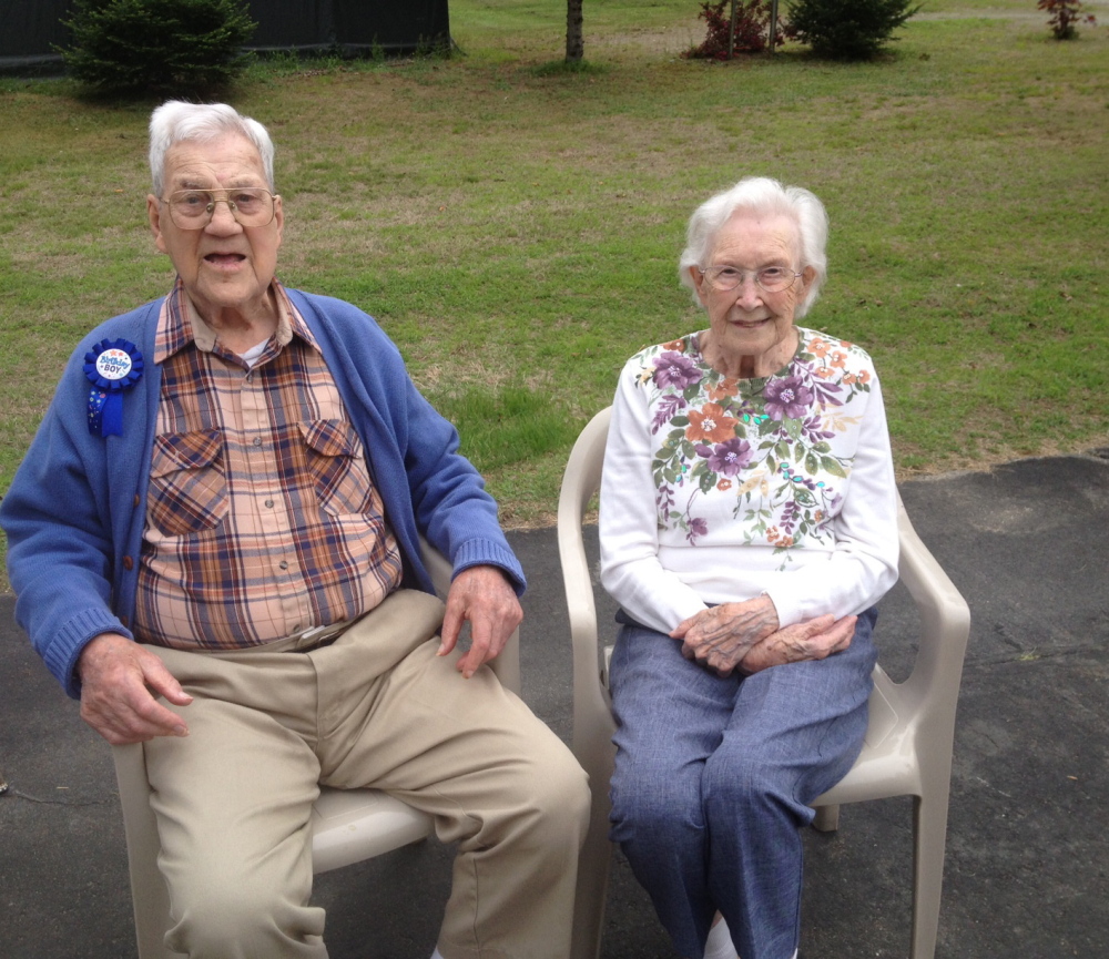 Arthur and Lorena Provost celebrate Arthur’s 100th birthday Saturday. They have been married for 77 years.