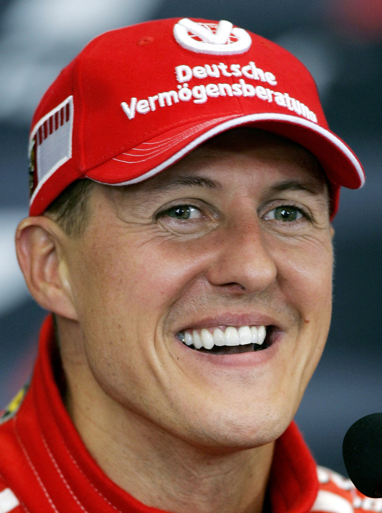 The Aug. 6, 2006 file photo shows retired Ferrari Formula One driver Michael Schumacher in Istanbul, Turkey.