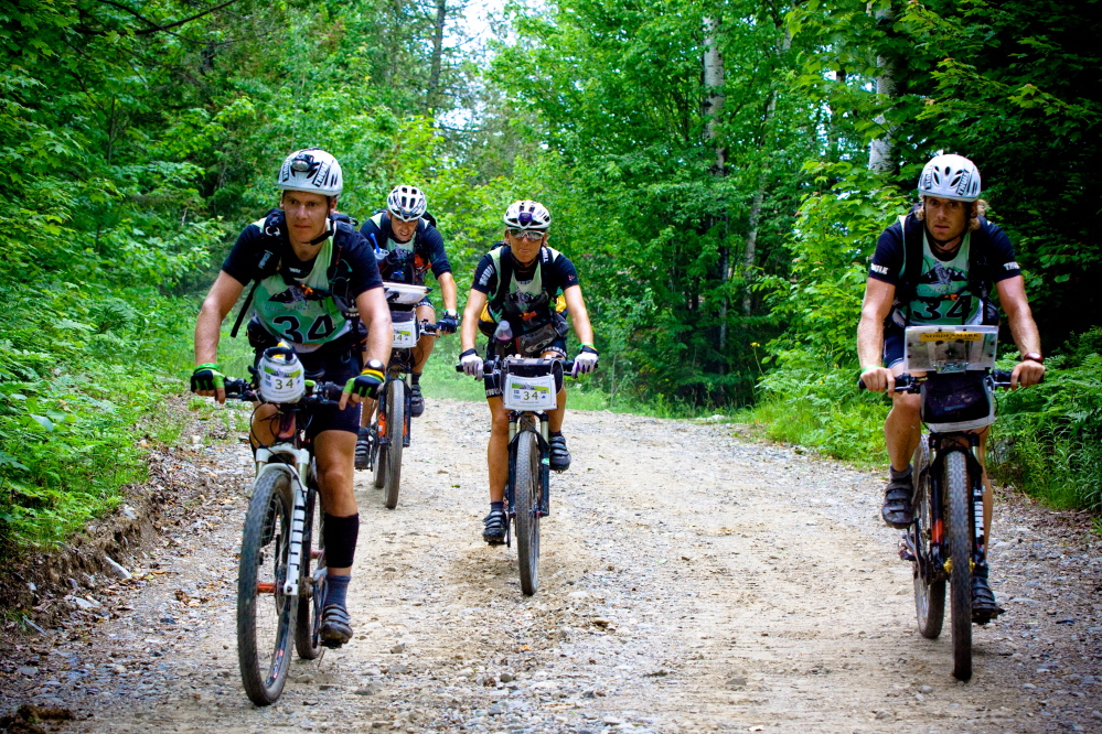 cycling: Participants in the Untamed New England Adventure Race test their skills in a number of outdoor activities in the 200-mile event, including biking.