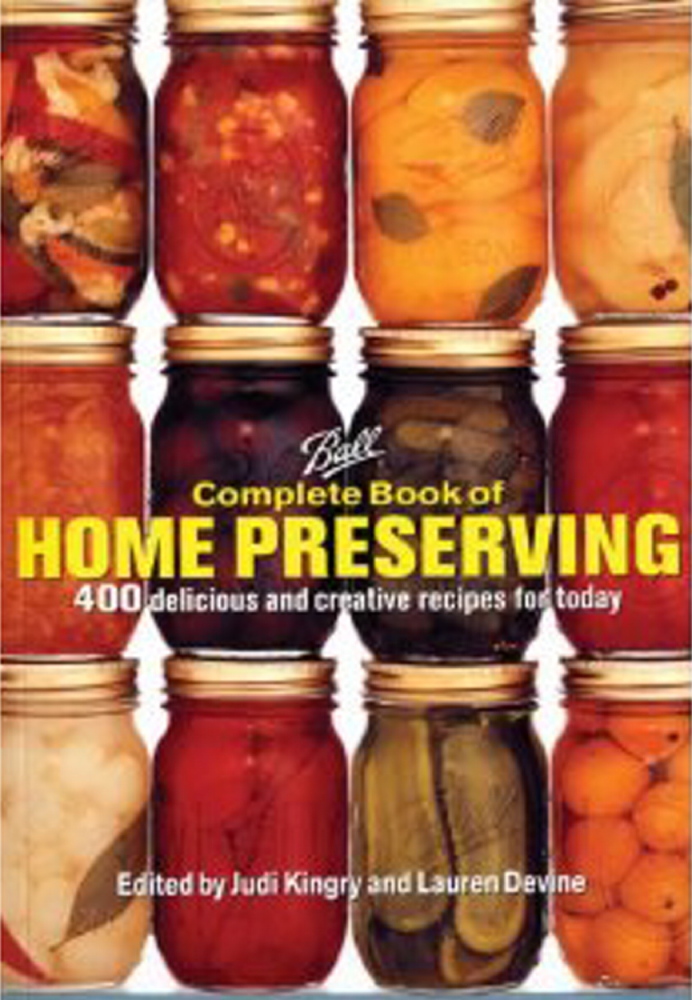 “Ball Complete Book of Home Preserving” is a good guide for beginners.