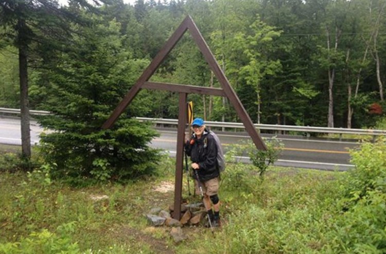 This photo of Geraldine Largay was taken July 20, 2013, two days before she disappeared, at the Appalachian Trail's intersection with Route 4 in Sandy River Plantation. A compass was found with Largay's belongings at the campsite she fashioned while she was lost, but she reportedly didn’t know how to use it.