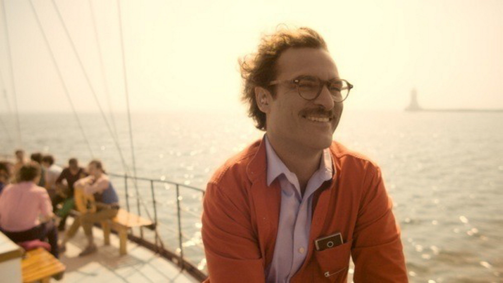 Joaquin Phoenix stars in “Her,” the June 29 offering in the York Public Library’s Film Series. 