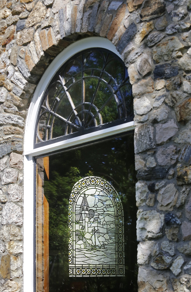 FREEPORT, ME - JUNE 23: University of Southern Maine is planning on selling the John Calvin Stevens-designed Stone House in Freeport. (Photo by Derek Davis/Staff Photographer)