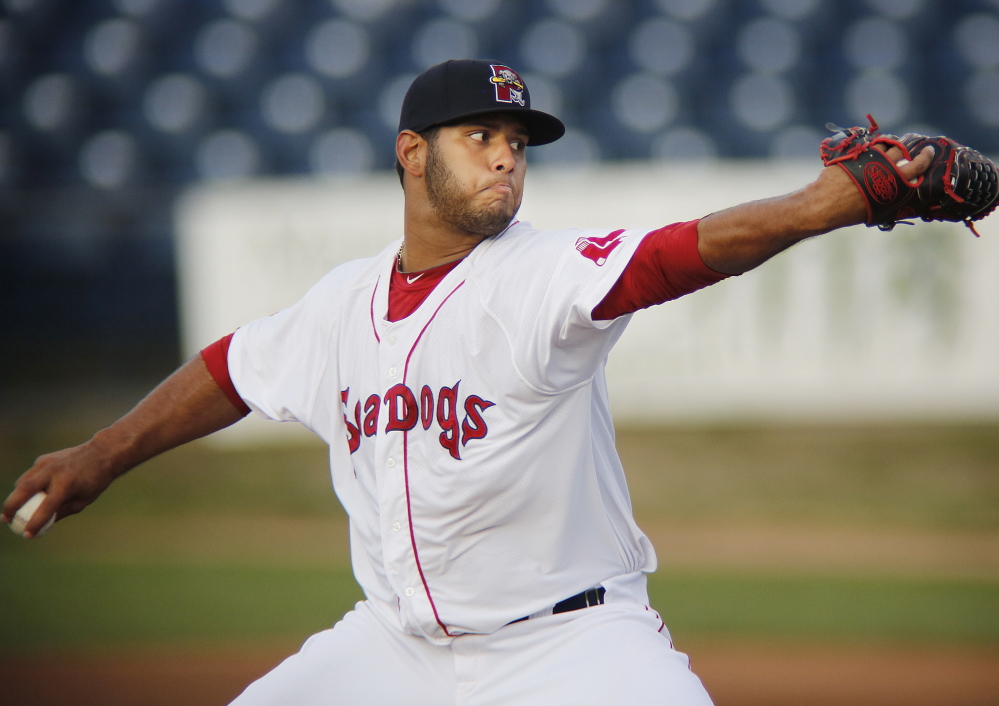 Luis Diaz will pitch for the Sea Dogs on Sunday in Game 5 of the division playoff series.