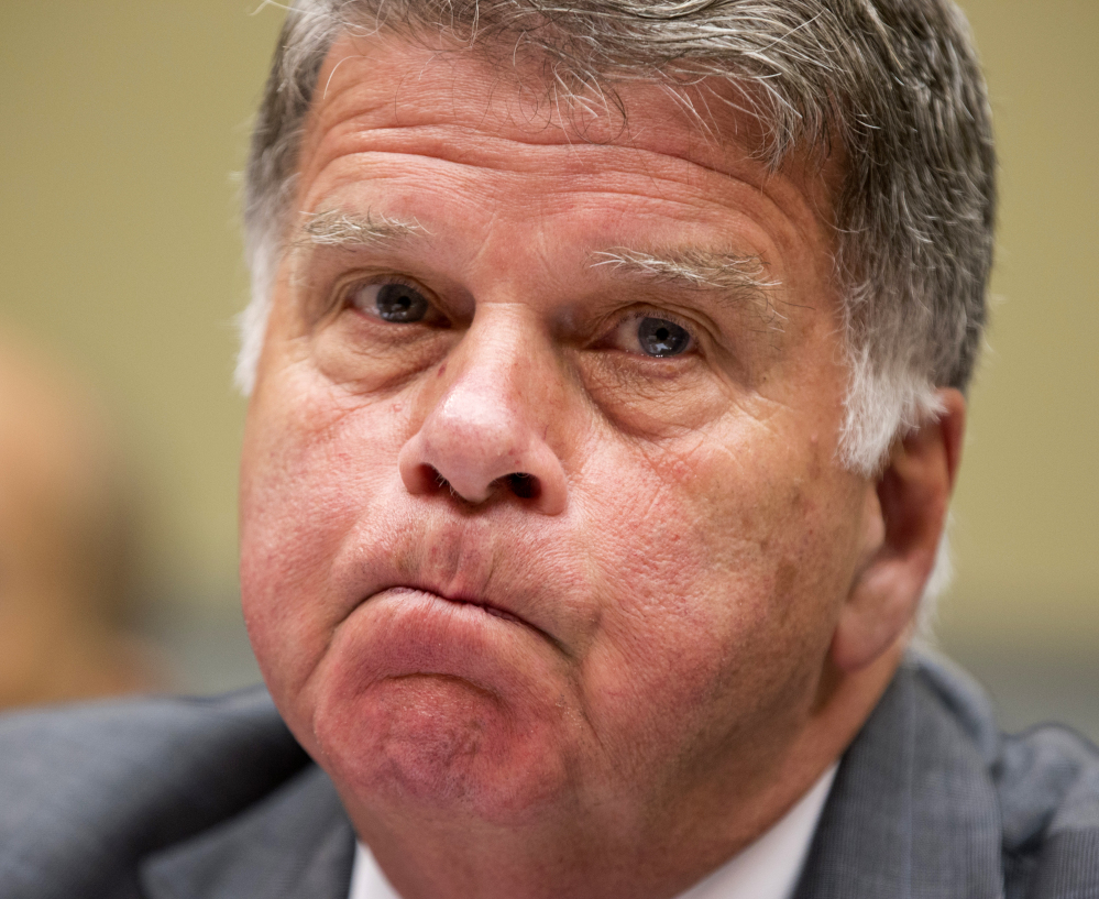 U.S. Archivist David Ferriero testifies Tuesday at a Capitol Hill hearing on the missing emails of an IRS executive.