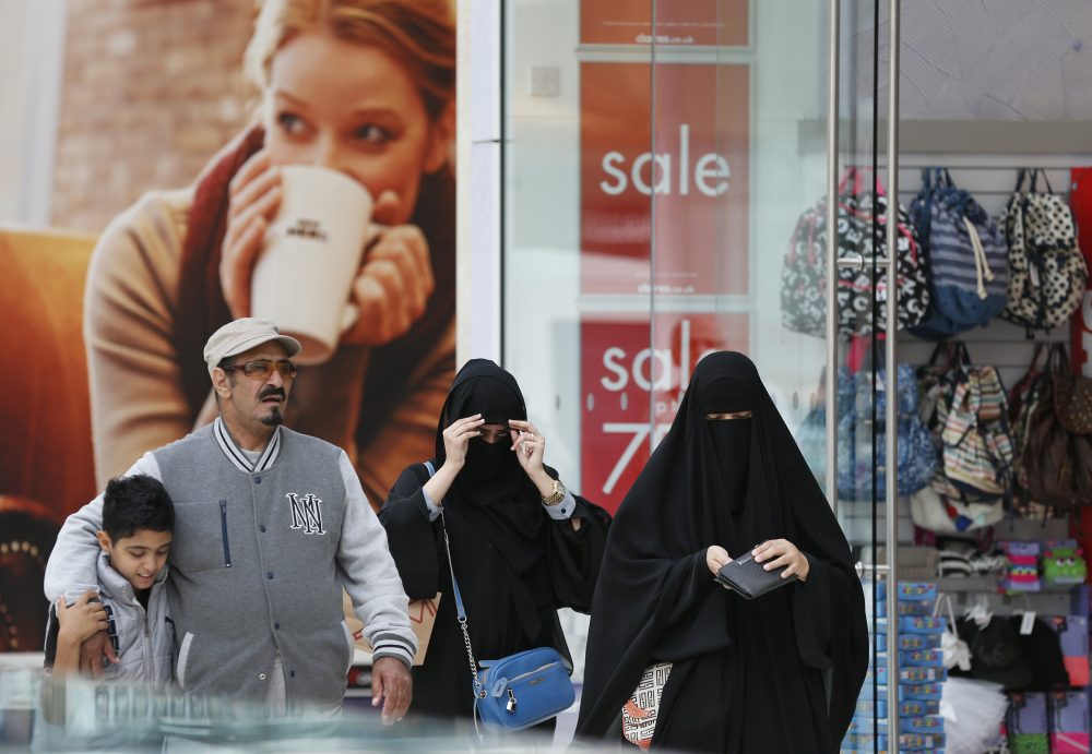 Middle Eastern shoppers are making an annual pilgrimage to London to shop for luxury items before the holy month of Ramadan begins this weekend. Middle Eastern tourists ranked second for money spent in Britain last year as they doled out $1.5 billion.