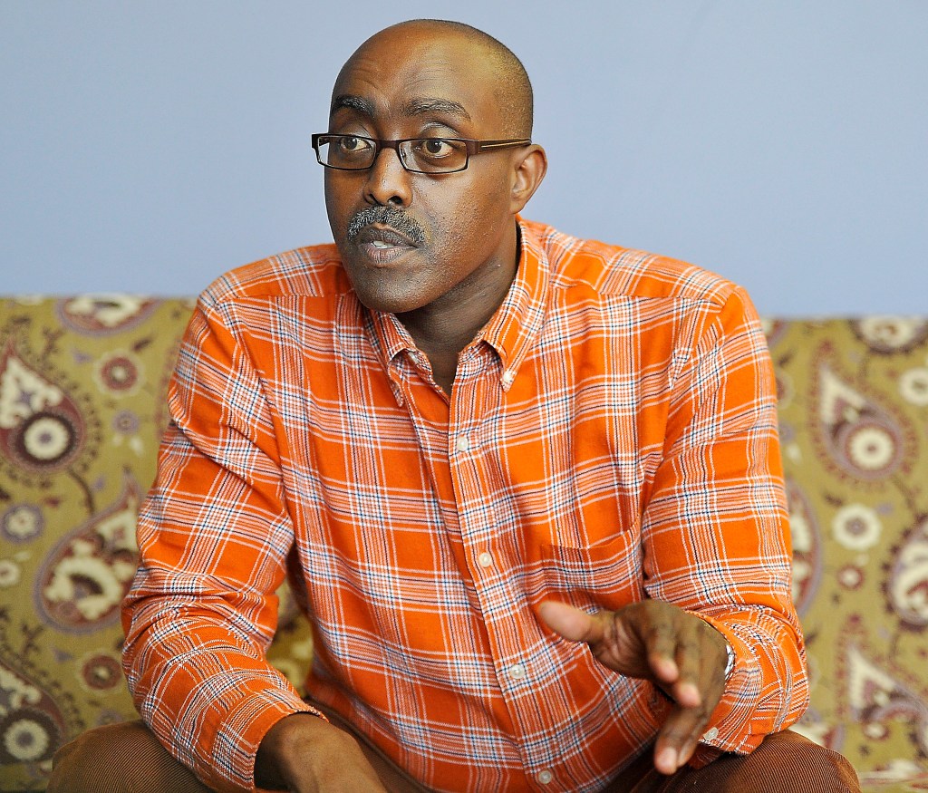 Alan Nahimana, an asylum seeker from Burundi, talks about the effects to his family, friends and the immigrant community of Gov. LePage's decision to cut General Assistance funding for undocumented  immigrants.