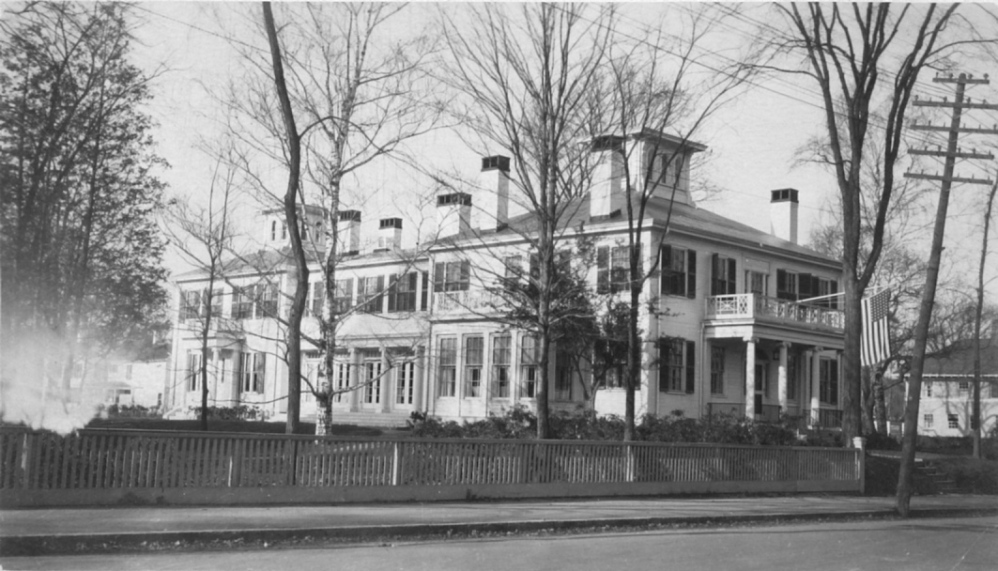 A postcard image shows the Blaine House in Augusta shortly after its 1919 renovation by the state as a home for Maine governors and their families. Itâs among the earliest photos of the Blaine House after the renovation was completed. Photo courtesy of Maine Historic Preservation Commission