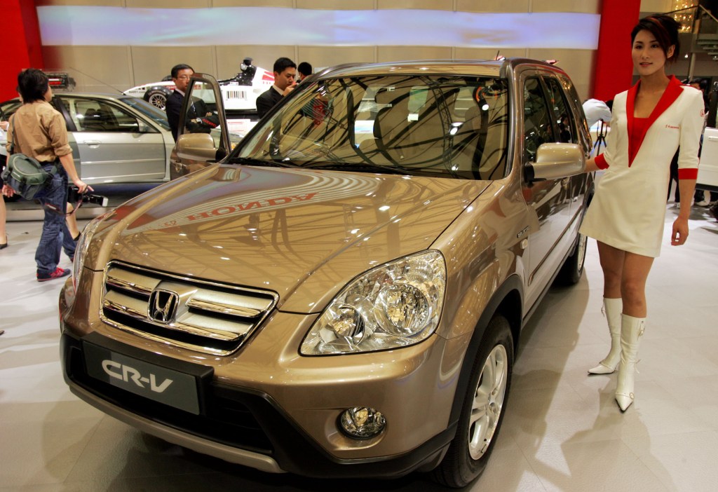 The 2005 Honda CR-V is one of the models being recalled for defective airbags. 