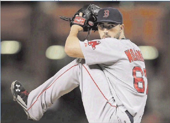 Brandon Workman got his first win of the year for the Red Sox Tuesday night in Baltimore. He allowed no runs and one hit in 6 2/3 innings as Boston won, 1-0. The Associated Press