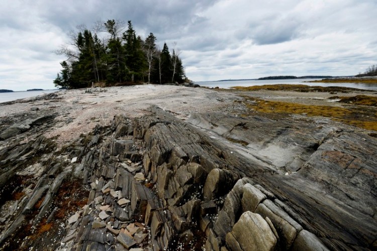 West Gosling Island in Harpswell is one of several sites the Maine Coast Heritage Trust has worked to protect. The organization's president says Gov. Paul LePage's plan to personally choose which conservation and public easement projects get state funding is concerning.