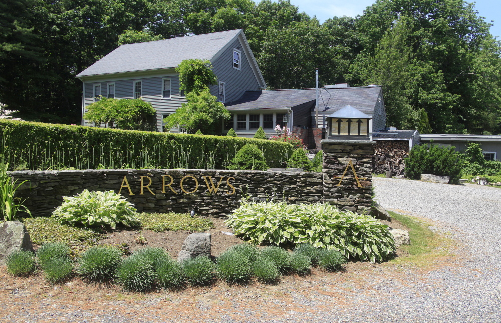 Arrow’s Restaurant in Ogunquit has been closed and on the market since last fall. The property is marketed as a wedding and event center.